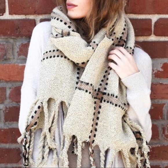 October Love Accessories - {October Love} Khaki Scarf